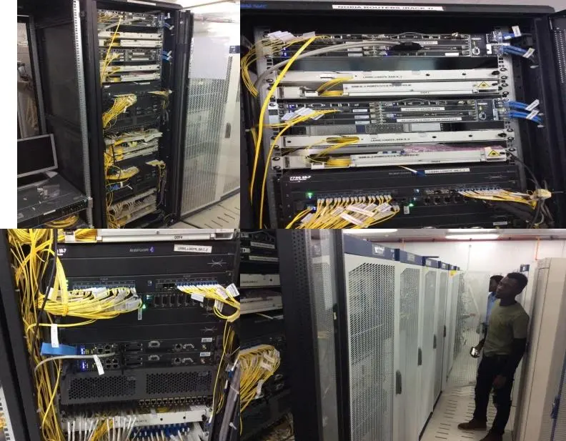 Core network equipment installed by Kudos